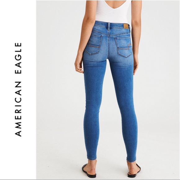 AE Super Soft Super High Rise Waisted Jeggings - Picture 11 of 11